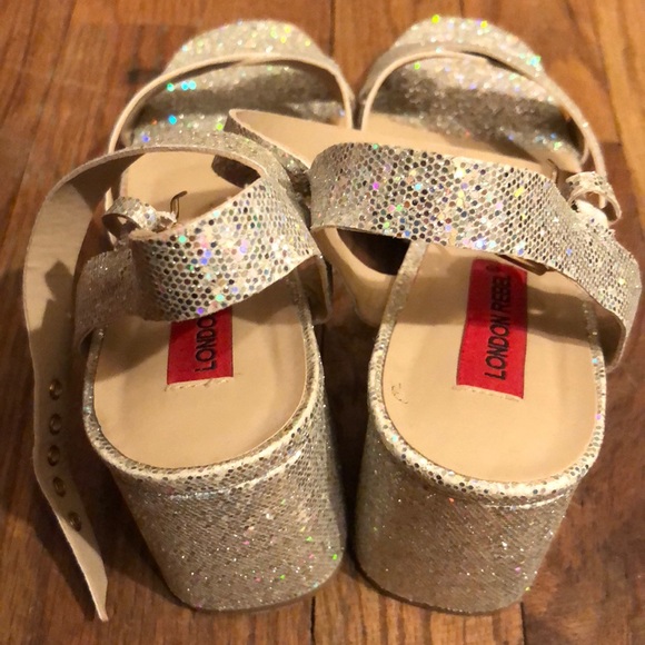 Glittery Block heels - Picture 3 of 3